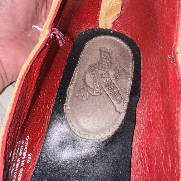 Freebird Marilyn Ankle Strap Flats shoes Women’s Size 8 Stone Multi $225 - Picture 3 of 13